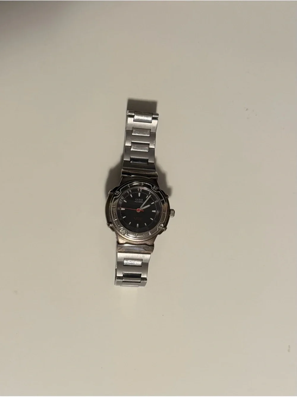 Silver Stainless Steel Guess Watch